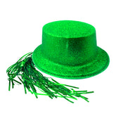 GORRO CHAPLIN ESCARCHA CON PELO COLORES SURTIDOS